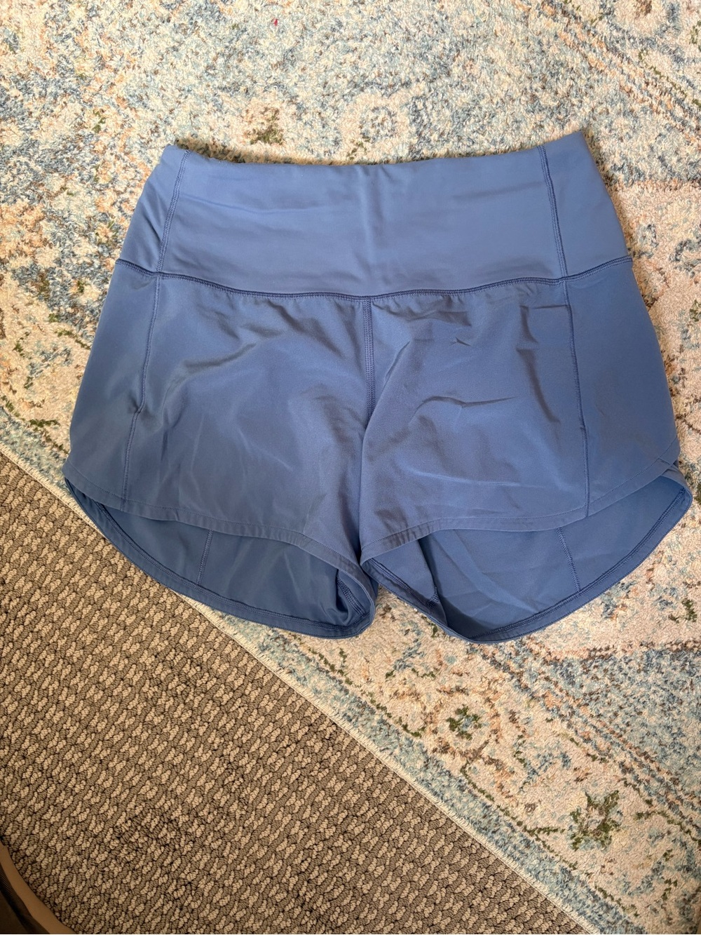 Speed up high rise lululemon High-Waist Athletic Shorts - Slate Blue